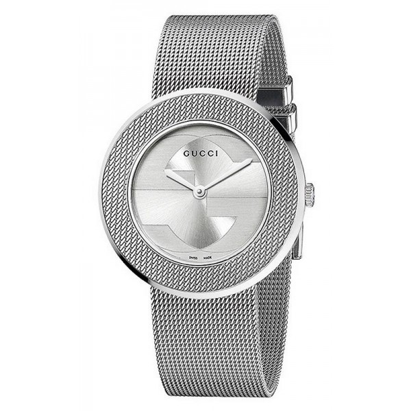 gucci stainless steel back water resistant